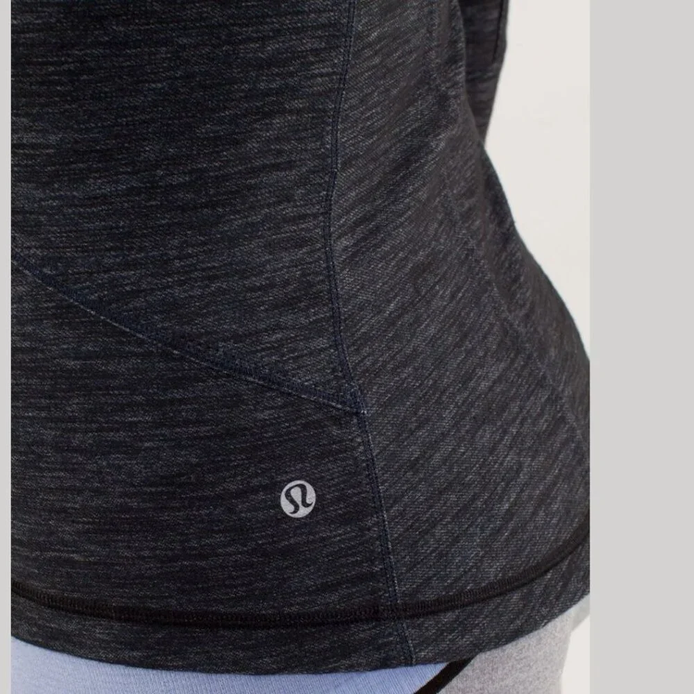 {RARE} Lululemon - Reversible Slub Denim Forme Jacket W4A47S | Inkwell | Size 4